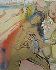 Salvador Dali The Death of Clorinda painting
